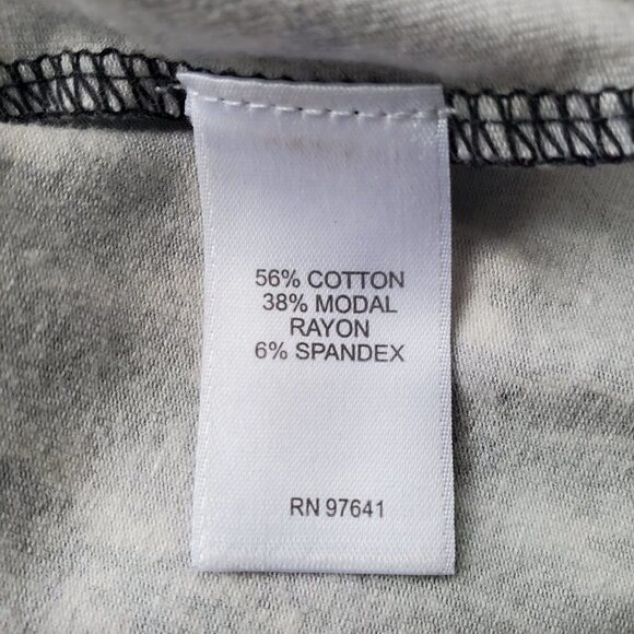 J Jill Blue Skirt Cotton / Modal knit with Multi Print Size M - Picture 9 of 14